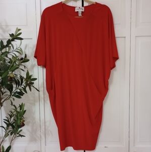 Joseph Ribkoff women's red dress size 8/M